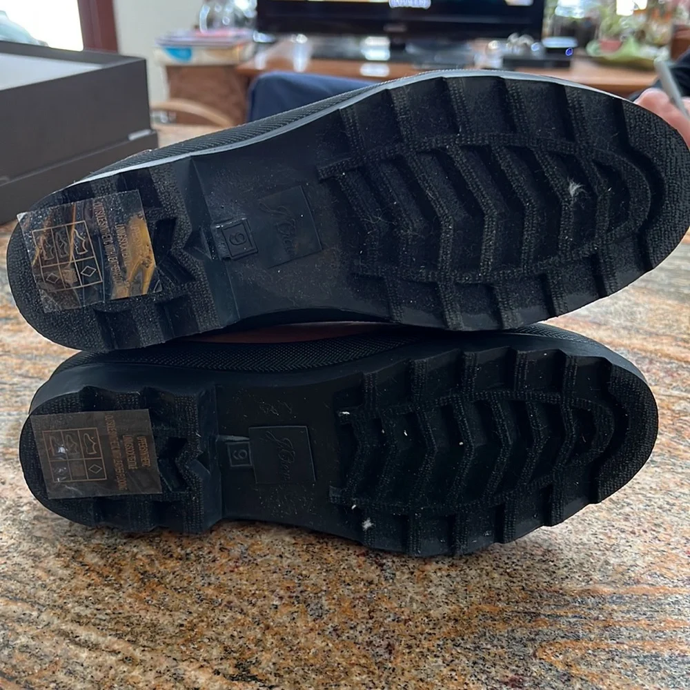 NIB JCrew rubber ankle boots women’s sz 9 - Picture 4 of 6